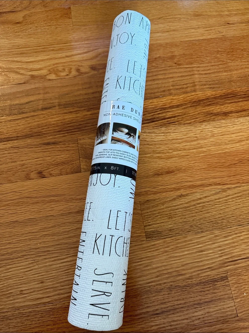 Rae Dunn kitchen shelf liner